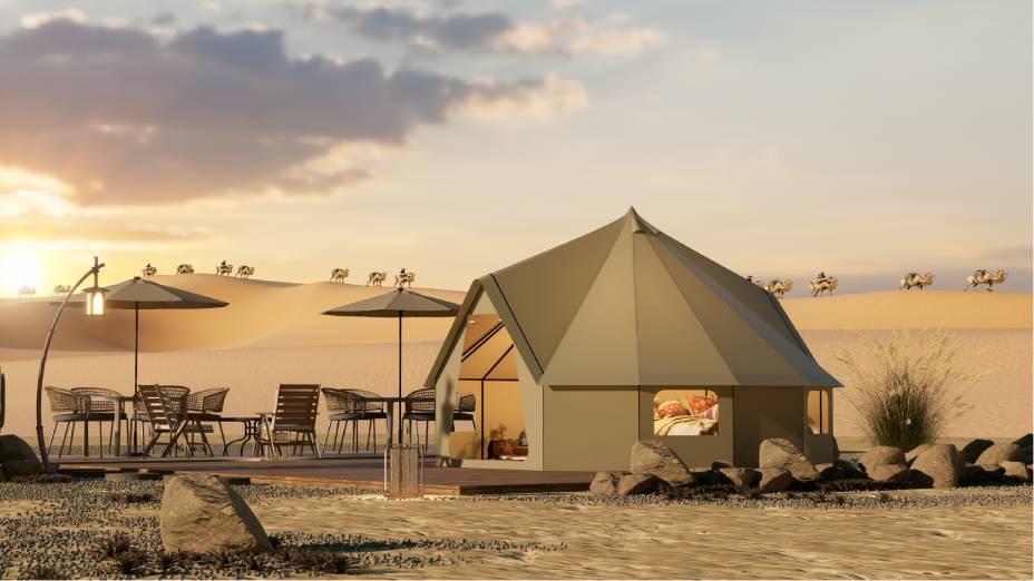 中沙群岛露营酒店帐篷厂家